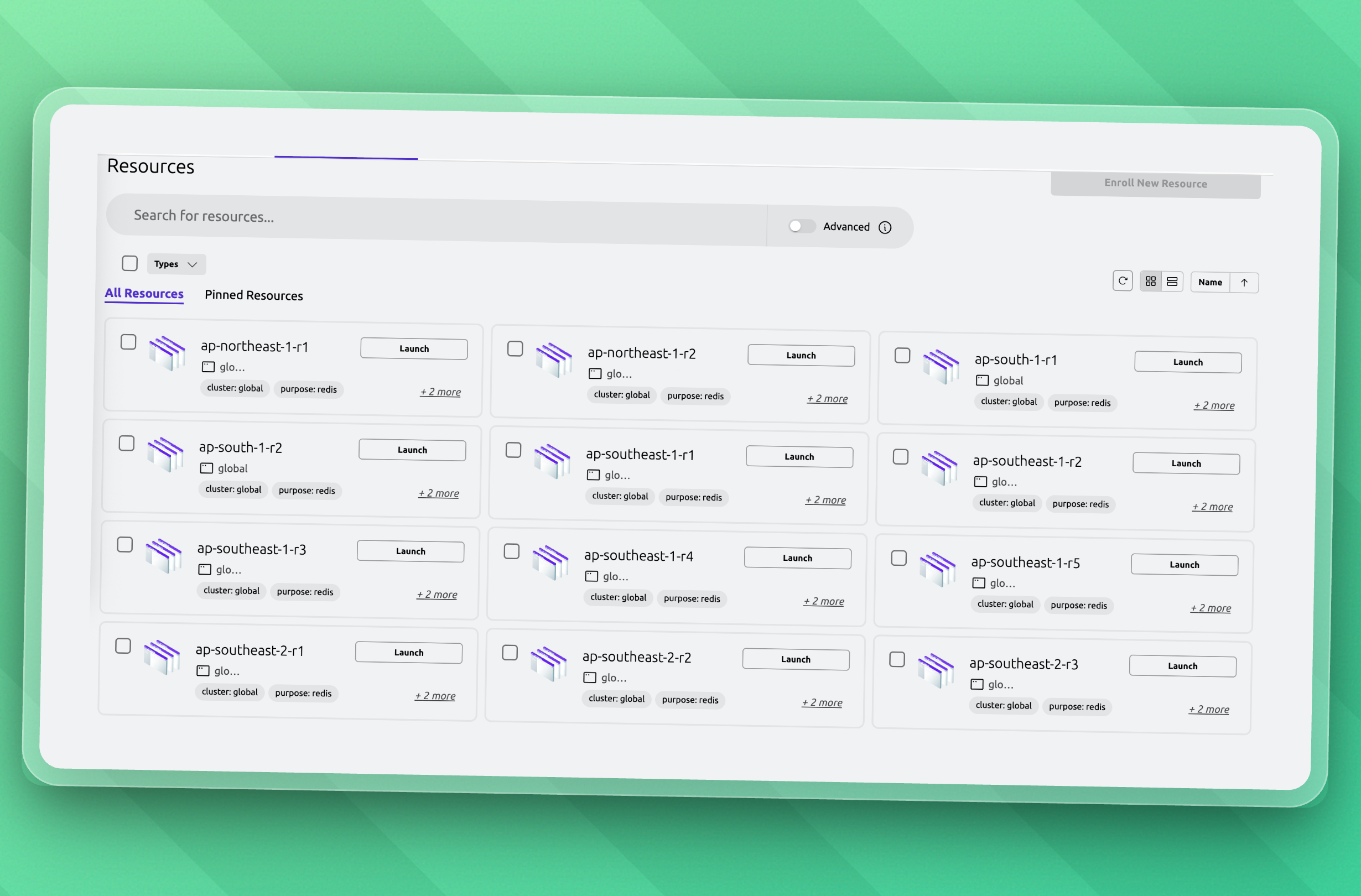 Teleport dashboard