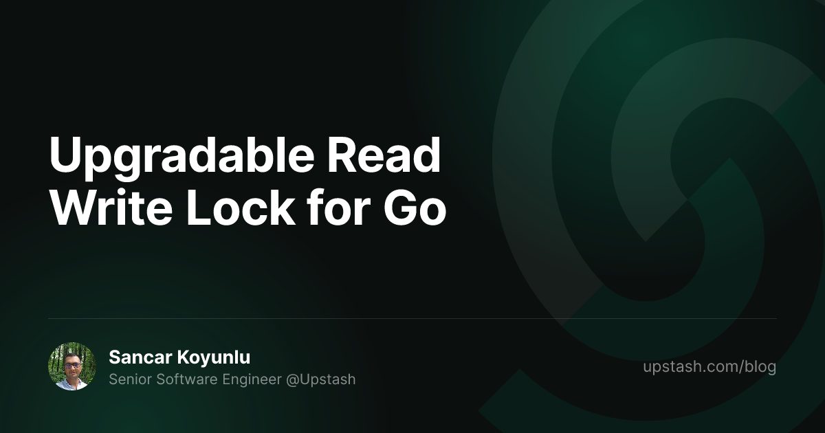 Upgradable Read Write Lock for Go - Vimarsana News