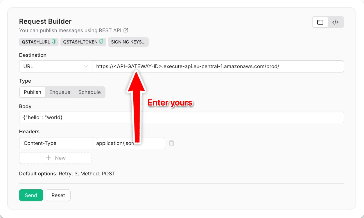 Successful QStash and Lambda integration